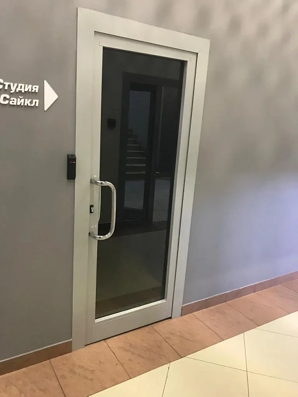 Светопрозрачные огнеупорные двери с контролем доступ для салона